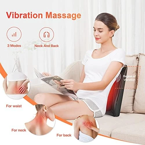 Back Massager with Heat — Massage Chairs, COMFIER