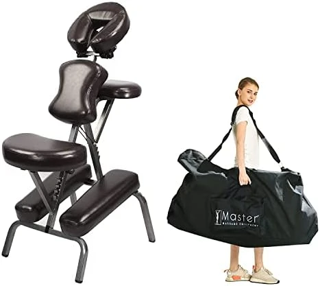 Bedford Adjustable Portable Folding Full Body Massage Chair — Massage Chairs, Master Massage