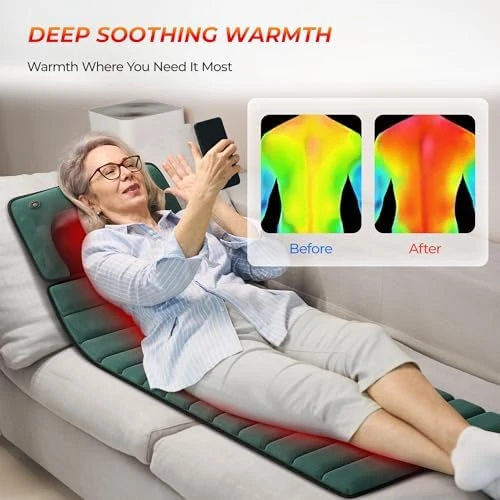 Full Body Massage Mat with Heat — Massage Chairs, Himouta
