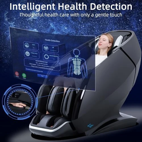 Genuine Leather 4D x 3D Massage Chair — Massage Chairs, Alfine