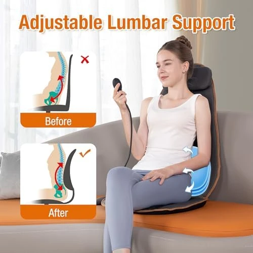 Heated Back Massager for Chair — Massage Chairs, SLOTHMORE
