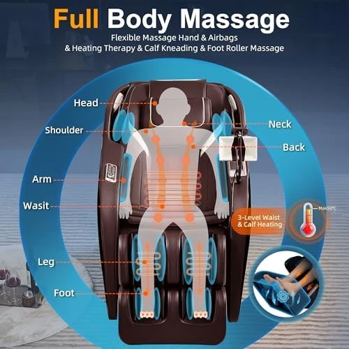 Luxury 4D Full Body Massage Chair — Massage Chairs, GOLINYOUBIZ