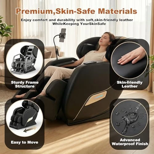 Massage Chair Full Body Zero Gravity Recliner with Heat — Massage Chairs, Casaphoria
