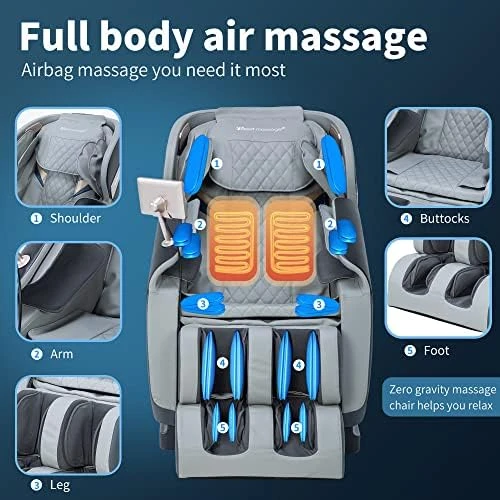 Massage Chair, Full Body Zero Gravity Recliner — Massage Chairs, BestMassage