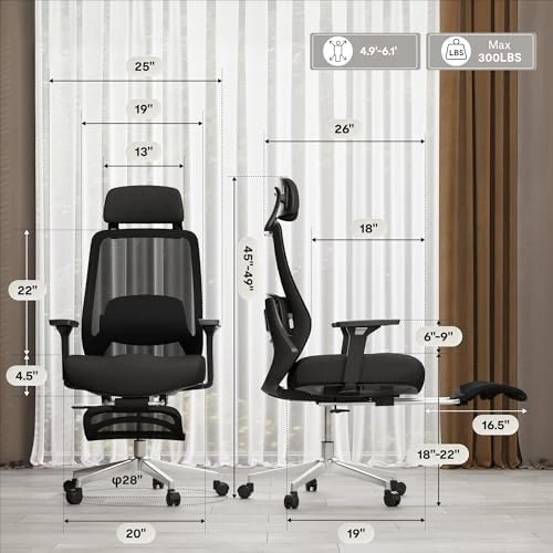 Massage Office Chair with Footrest — Massage Chairs, FLEXISPOT