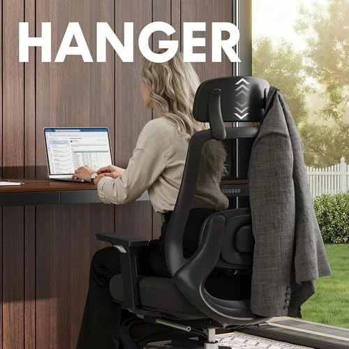 Massage Office Chair with Footrest — Massage Chairs, FLEXISPOT