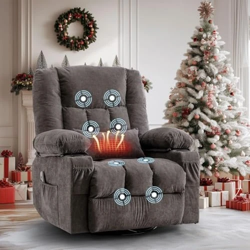 Massage Recliner Chair with Heated Rocking Function — Massage Chairs, MAHOMICO