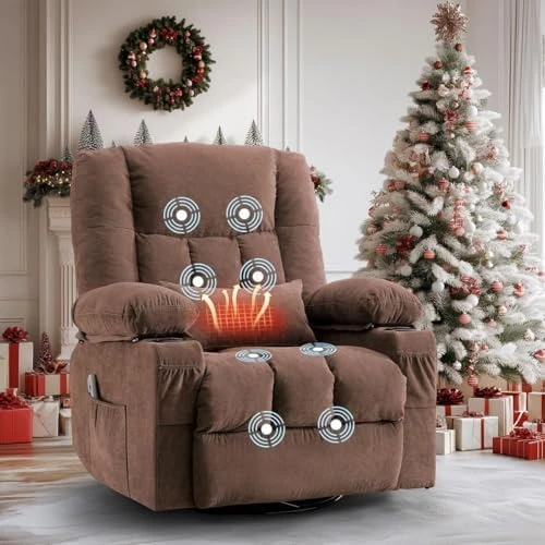 Massage Recliner Chair with Heated Rocking Function — Massage Chairs, MAHOMICO