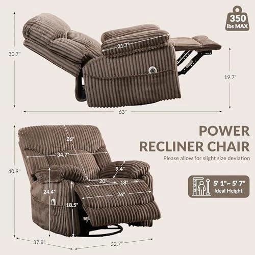 Power Recliner Chair — Massage Chairs, SUNWAVE