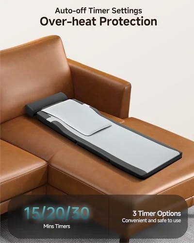 Shiatsu Back Massage Mat with Heat & Vibration — Massage Chairs, Snailax