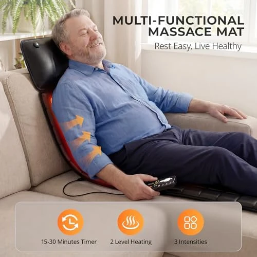 Shiatsu Full Body Massage Mat with Heat — Massage Chairs, Himouta