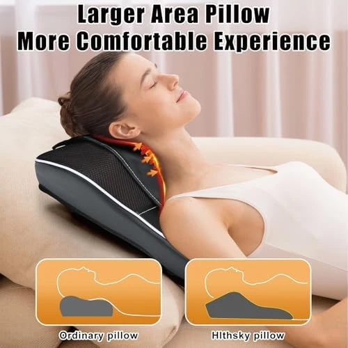 Shiatsu Neck and Back Massager with Heat — Massage Chairs, Hlthsky