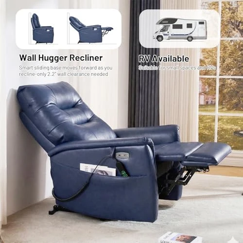 Wall Hugger Power Lift Recliner Chair — Massage Chairs, EONIX