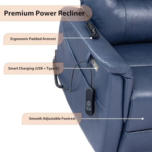 Wall Hugger Power Lift Recliner Chair — Massage Chairs, EONIX