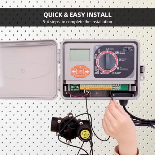 11-Zone WiFi Sprinkler Controller — Irrigation System, Grouven