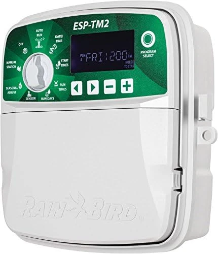 6 Station Indoor/Outdoor Controller — Irrigation System, Rain Bird
