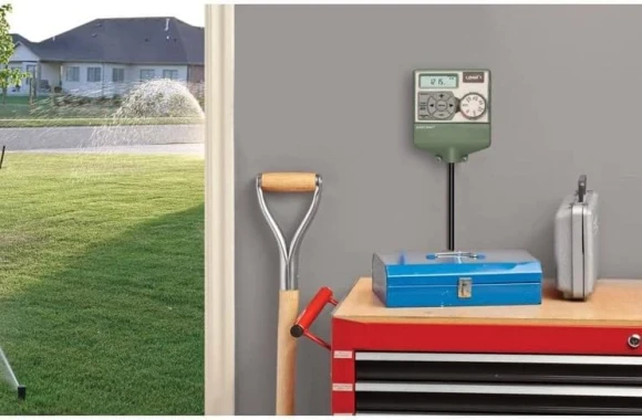 6-Station Indoor Sprinkler Controller — Irrigation System, Orbit