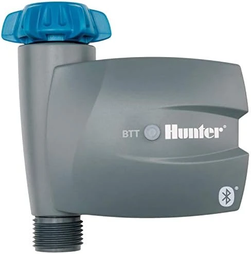 Bluetooth Hose Timer, 2-Zone Smart Irrigation Controller, App Controlled Watering for Lawn, Garden, and Drip Systems,... — Irrigation System, Hunter Industries