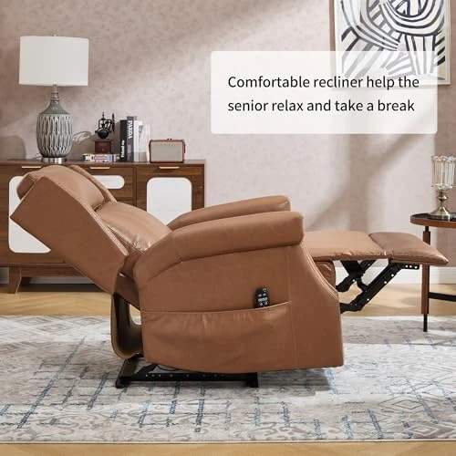 Manual Recliner Chair with Massage & Lumbar Heat — Massage Chairs, Trustyue