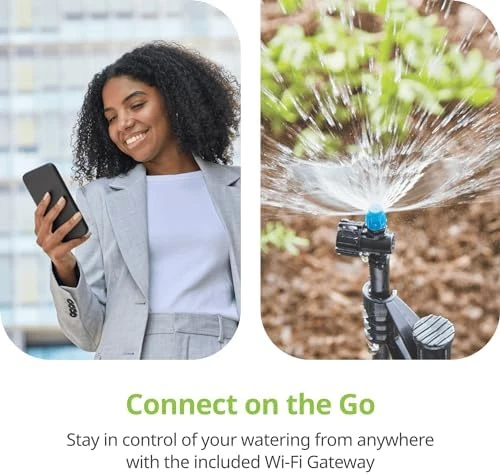 Smart Water Sprinkler Timer — Irrigation System, Raindrip