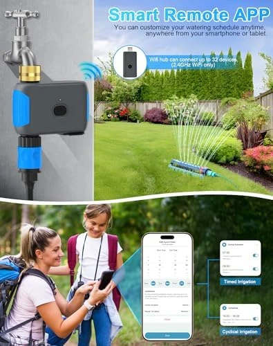 WiFi Sprinkler Timer with Bluetooth — Irrigation System, Smartale