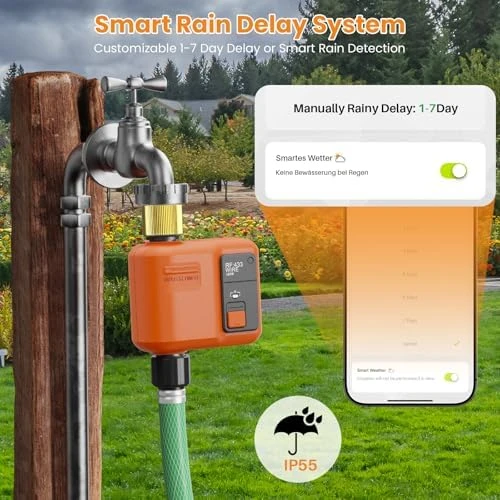 WiFi Water Timer for Garden Hose — Irrigation System, XinFuture