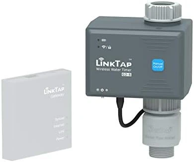 Wireless Water Timer & Gateway - Smart Sprinkler Timer — Irrigation System, LinkTap