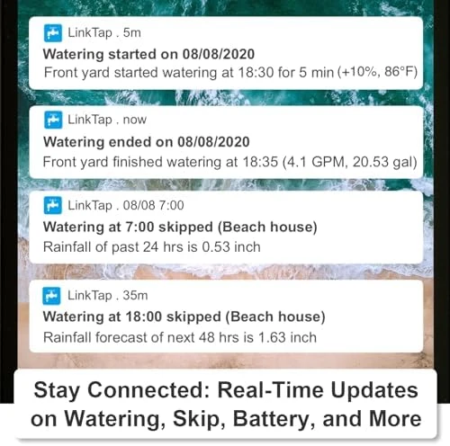 Battery-Powered Smart Sprinkler Controller with Gateway — Irrigation System, LinkTap