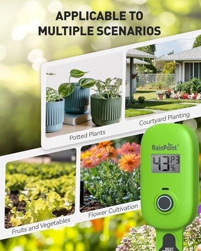 Smart Soil Moisture Meter — Soil Moisture Sensor, RainPoint
