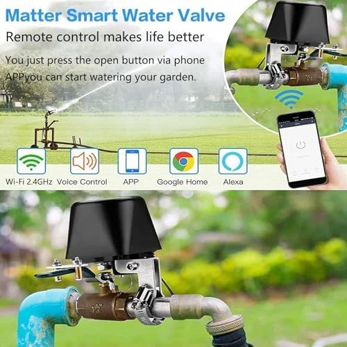 Smart Water Valve — Water Shut Off Valve, Jinvoo