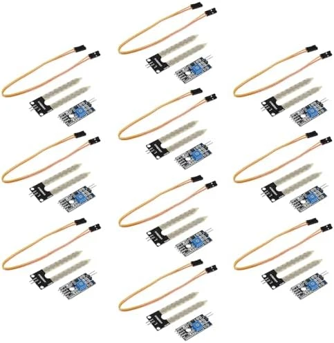 Soil Moisture Detect Sensor 10-Pack — Soil Moisture Sensor, AEDIKO