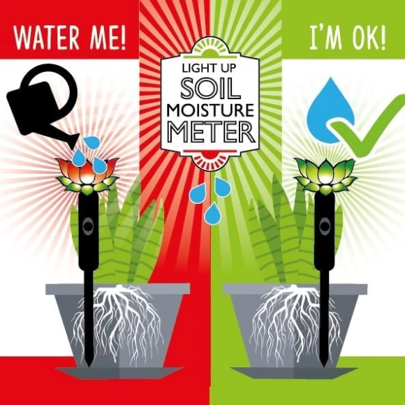 Tall Plant Alarm — Soil Moisture Sensor, Wicked Waterer