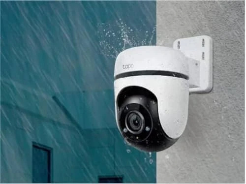 2K Outdoor Wired Pan/Tilt Security Wi-Fi Camera — Security Camera, TP-Link