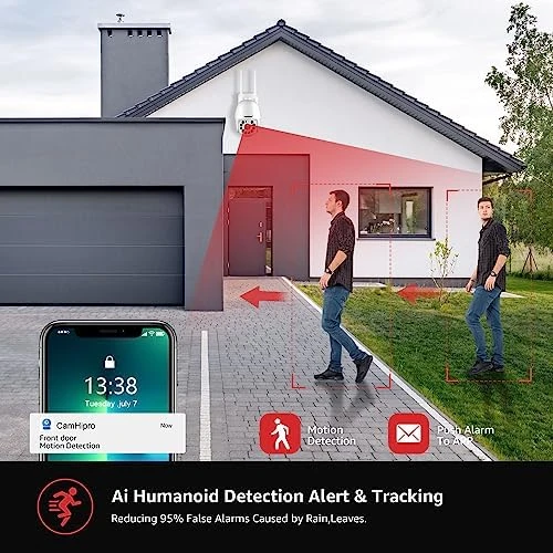 2K Security Camera Outdoor — Security Camera, BOAVISION
