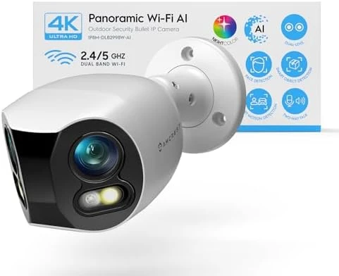 Dual-Lens Security WiFi Camera — Security Camera, Amcrest