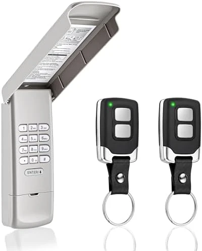 Garage Door Opener Keypad with Remotes — Smart Lock, DDcafor