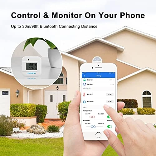 Smart Thermometer Temperature and Humidity Monitor — Smart Thermometer, INKBIRD