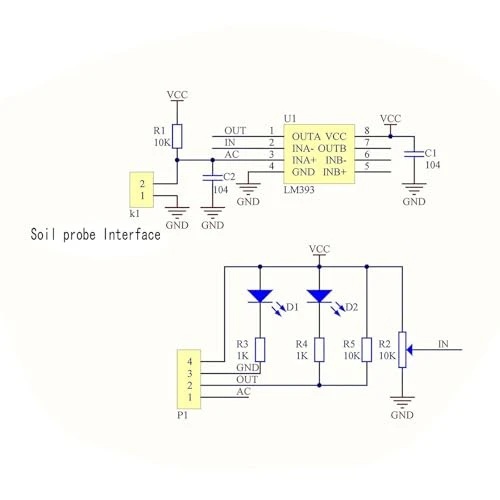 Soil Moisture Detection Sensor (20-Pack) — Soil Moisture Sensor, hiBCTR