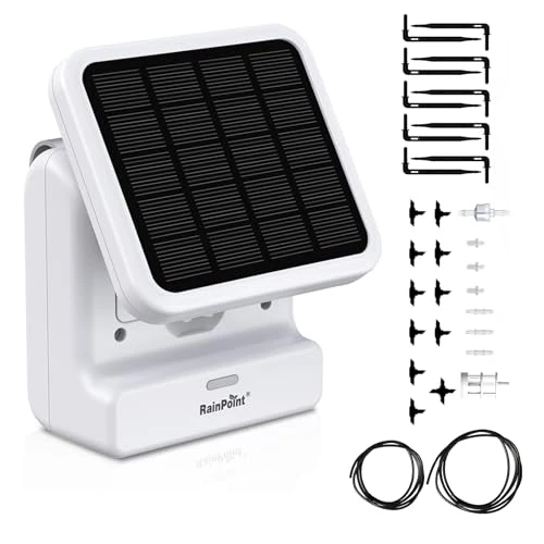 WiFi Solar Drip Irrigation System — Indoor Garden, RainPoint