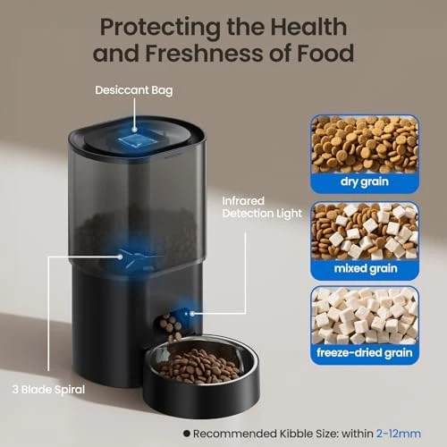 Automatic Cat Feeder and Water Fountain 2-in-1 — Automatic Pet Feeder, Evoliq