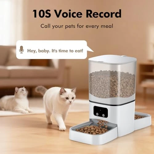 Automatic Cat Feeder for 2 Cats — Automatic Pet Feeder, MRSDAYU