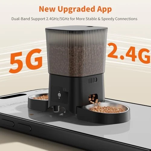 Automatic Cat Feeder for 2 Cats — Automatic Pet Feeder, HoneyGuaridan