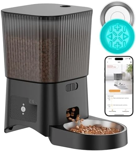 Automatic Cat Feeder for 2 Cats — Automatic Pet Feeder, HoneyGuaridan