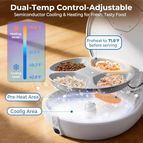 Automatic Cat Feeder for Wet Food — Automatic Pet Feeder, kubvici