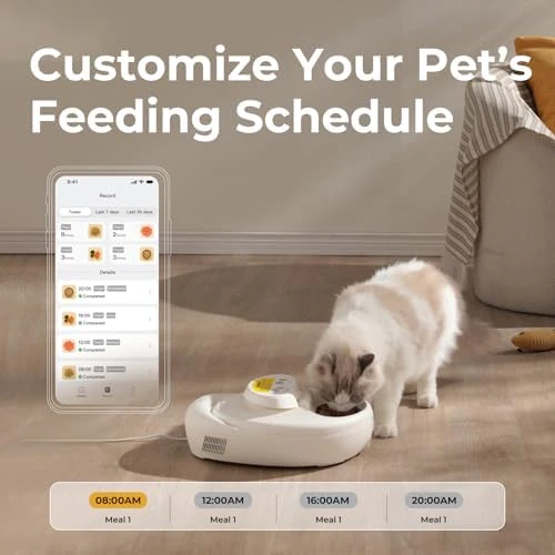 Automatic Cat Feeder Wet Food — Automatic Pet Feeder, Robotail