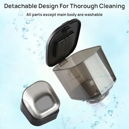Automatic Cat Feeder with Camera and Two-Way Audio — Automatic Pet Feeder, NUANTU