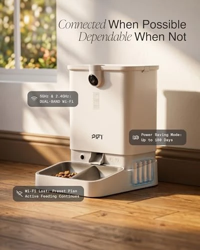 Automatic Cat Feeder with Camera — Automatic Pet Feeder, PiFi