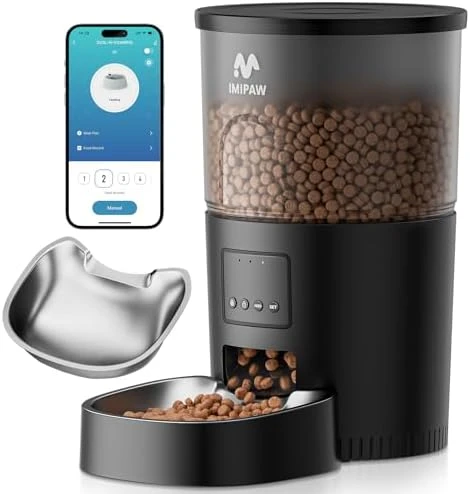 Automatic Cat Feeder — Automatic Pet Feeder, IMIPAW