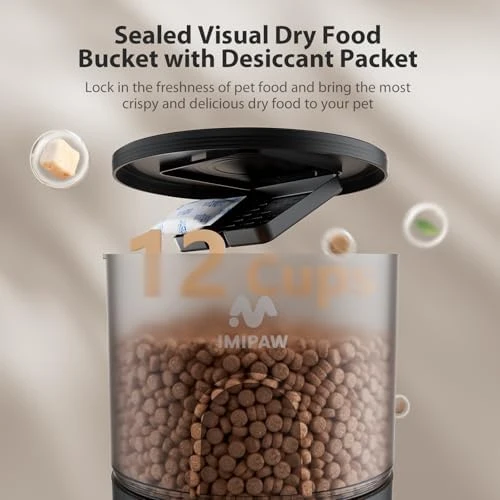 Automatic Cat Feeder — Automatic Pet Feeder, IMIPAW