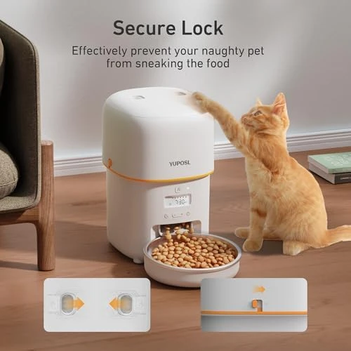 Automatic Pet Feeder with Programmable Portion Control — Automatic Pet Feeder, Yuposl